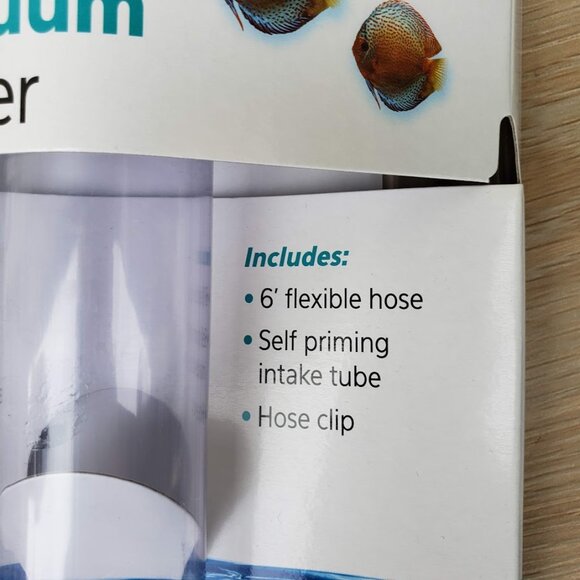 New Aqueon Aquarium Fish Tank Siphon Vacuum Gravel Cleaner Hand Syphon Pump Hose - Picture 6 of 15